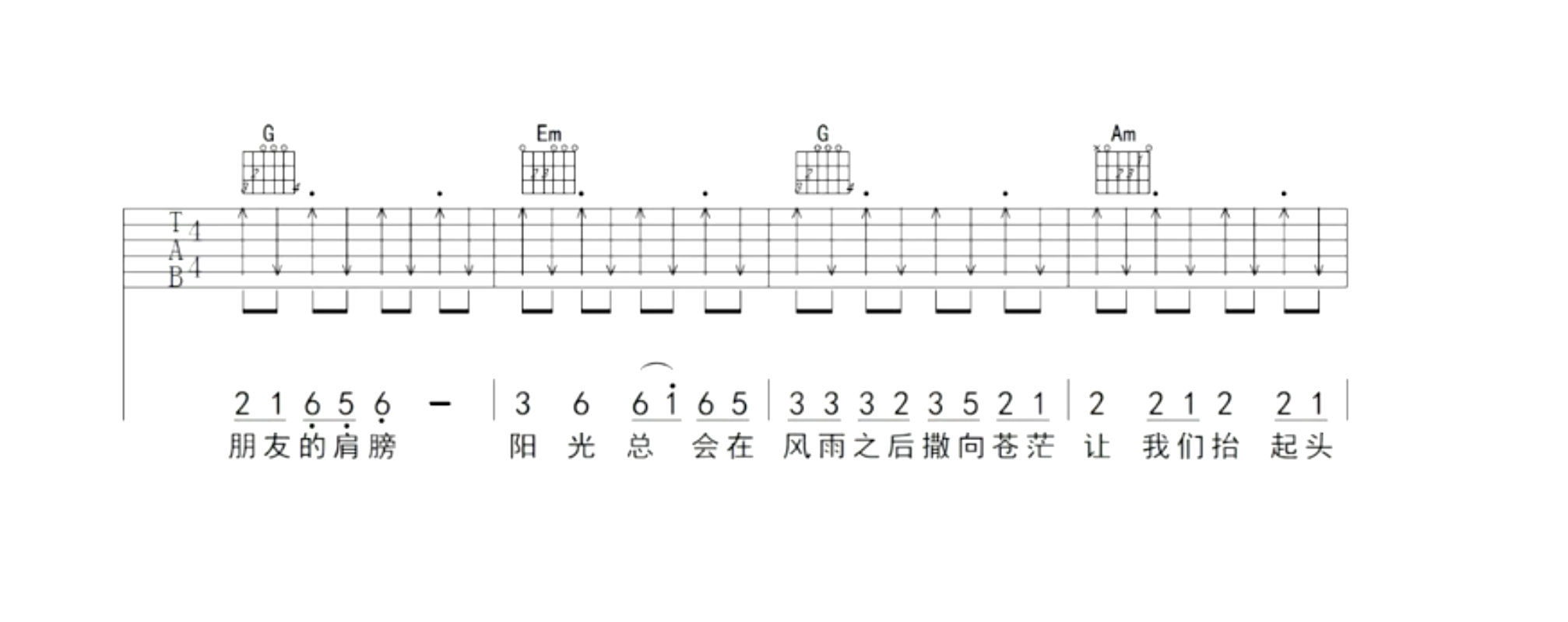 穷叉叉吉他谱 - 群星 - C调吉他弹唱谱 - 琴谱网